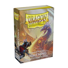 Dragon Shield - Lightning - Japanese Size - Matte Dual - 60 count